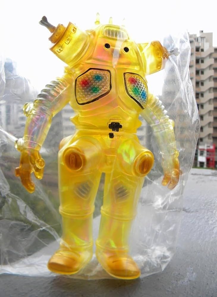 ウルトラセブン怪獣 キングジョー ソフビ オーロラ/ブルマァク